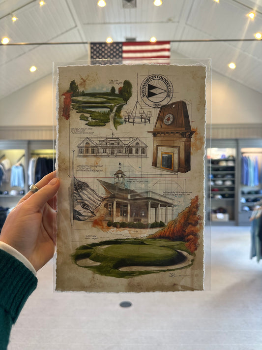 Westhampton Country Club Artwork