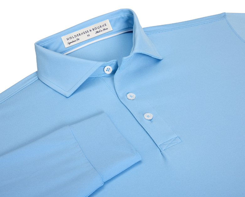 Holderness&Bourne Long Sleeve Polo