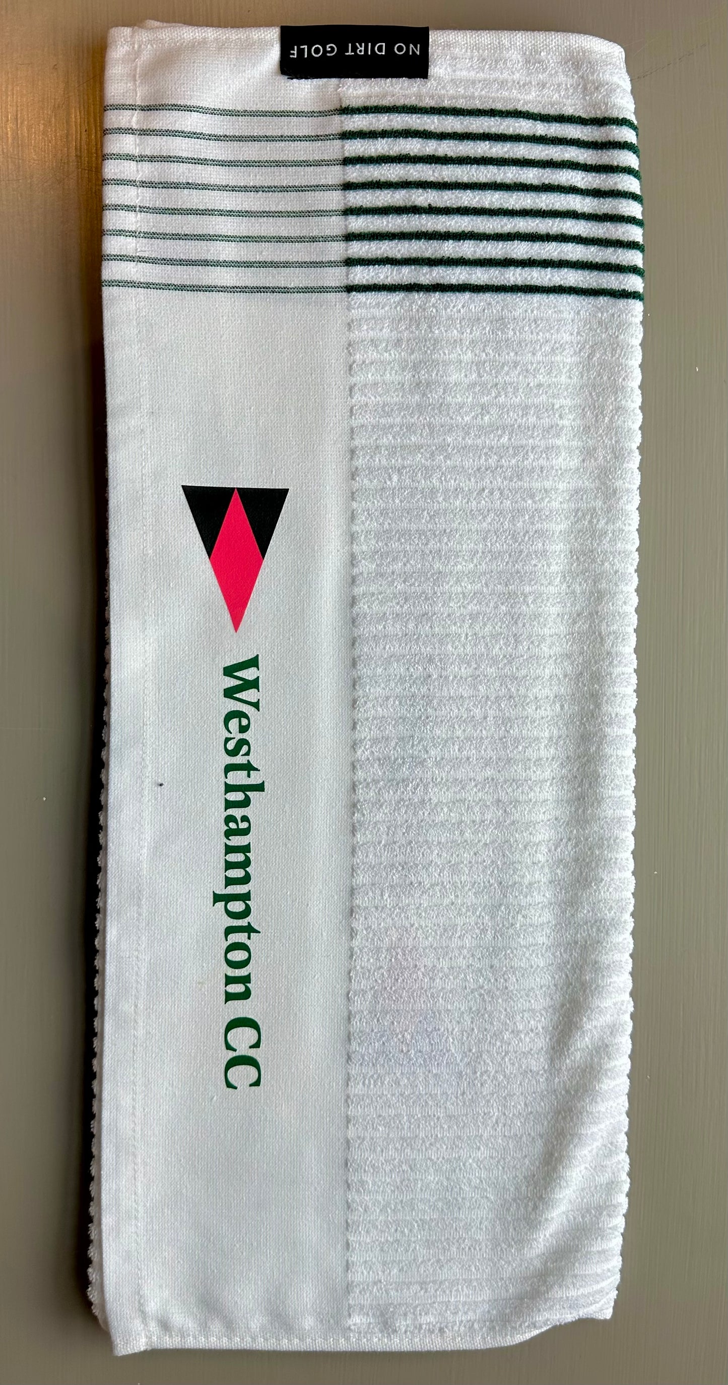 No Dirt Golf Logo Towel