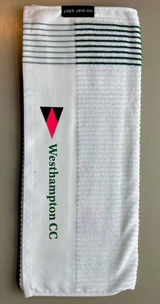No Dirt Golf Logo Towel