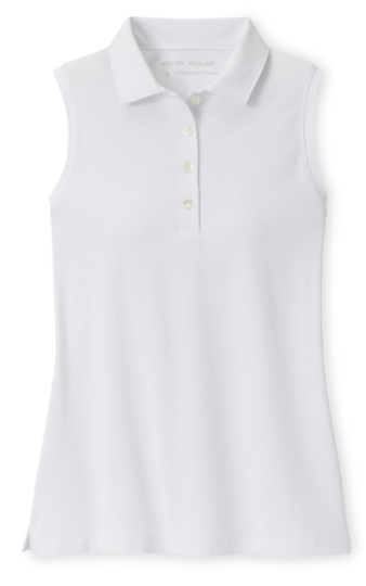 Peter Millar WMNS Solid Sleeveless Polo